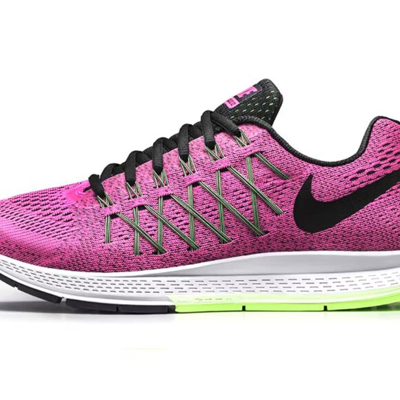 RARE NEW Old Stock NIKE Air Zoom Pegasus 32 Competition Pack Pink Volt 8.5 US 40 - Picture 9 of 9